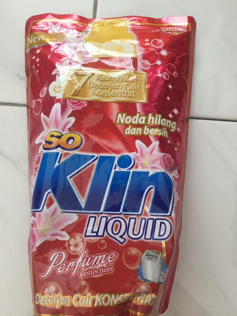 So Klin Liquid Merah,pink,ungu 800ml