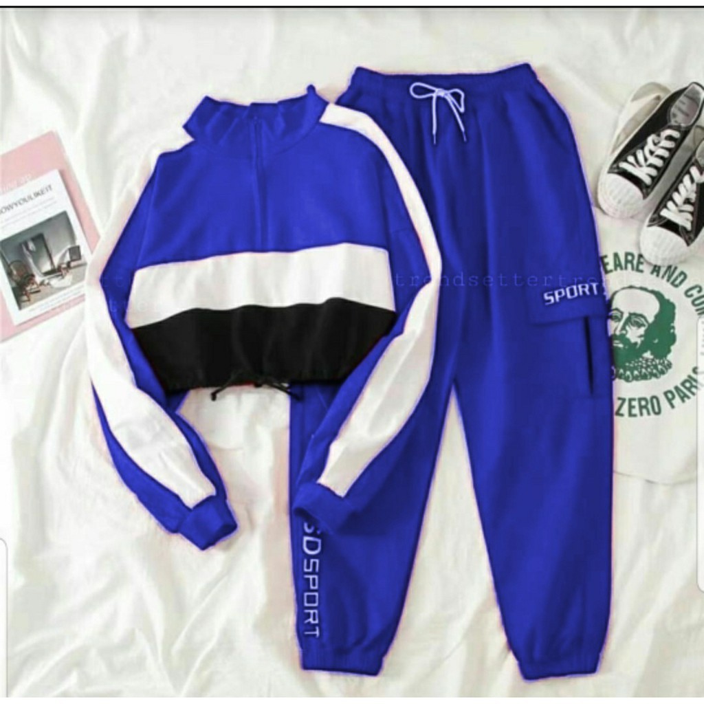 [CMF]-Pakaian Setelan Fashion Wanita Spo Benhur Murah Premium