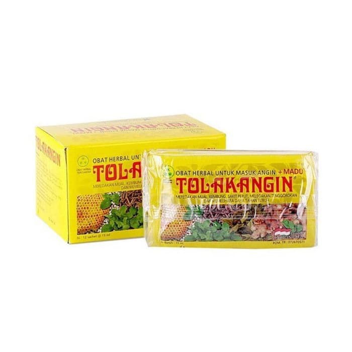 Terbaru!! Tolak Angin Cair Dus isi 12 sachet - Meredakan Masuk Angin, Kembung