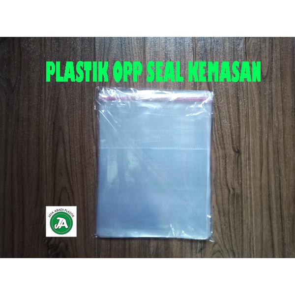 

25 x 27,5 cm Plastik OPP Ekonomis Lem/Seal 23 Micron Isi 100 LBR