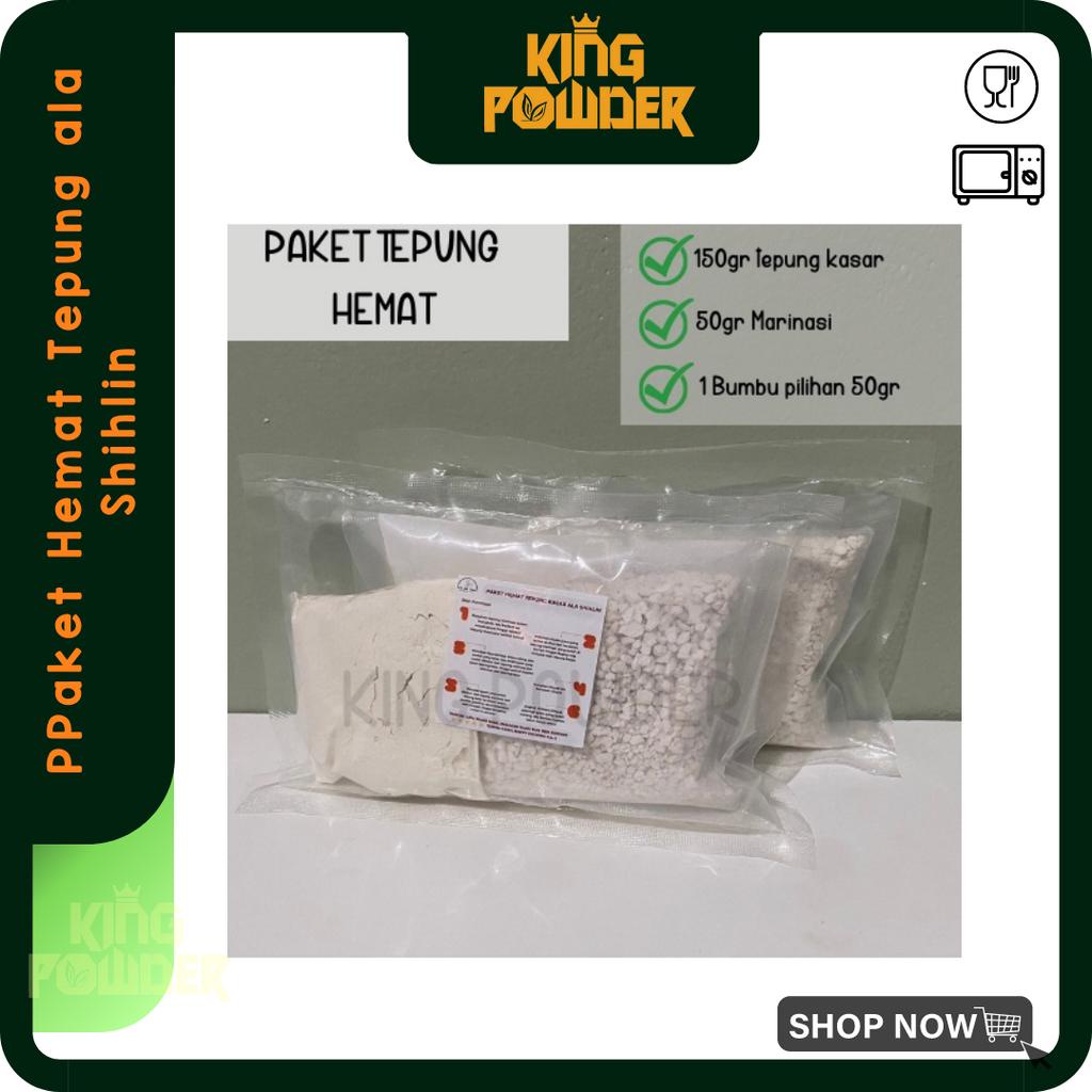 

Paket Hemat Tepung ala Shihlin Barbeque Pedas Seaweed JagungBakar Balado Keju Original Termurah