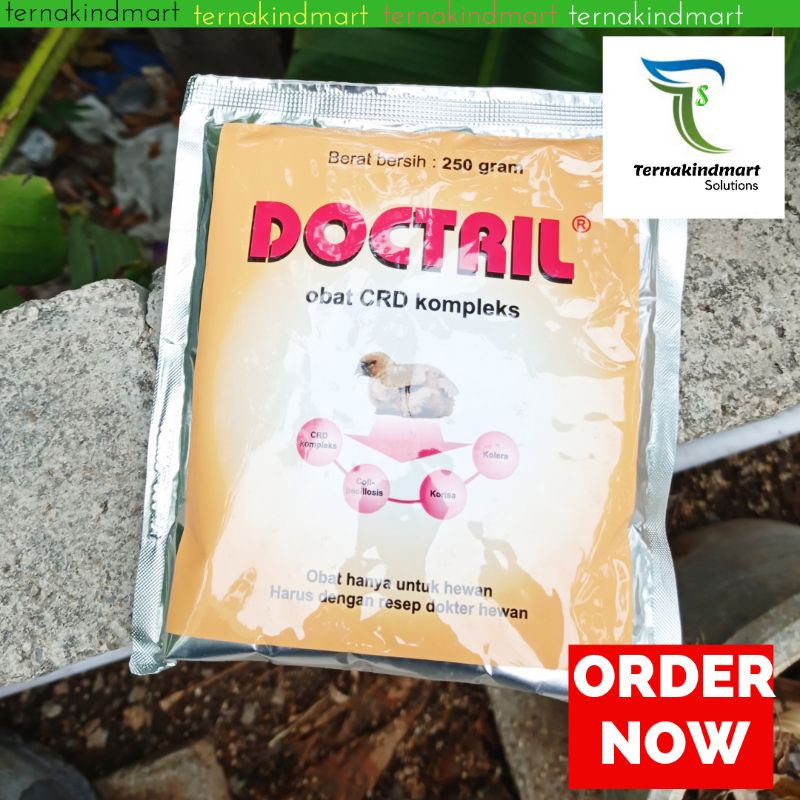 Doctril 250 Gram Obat CRD Pilek Ayam Bebek Puyuh