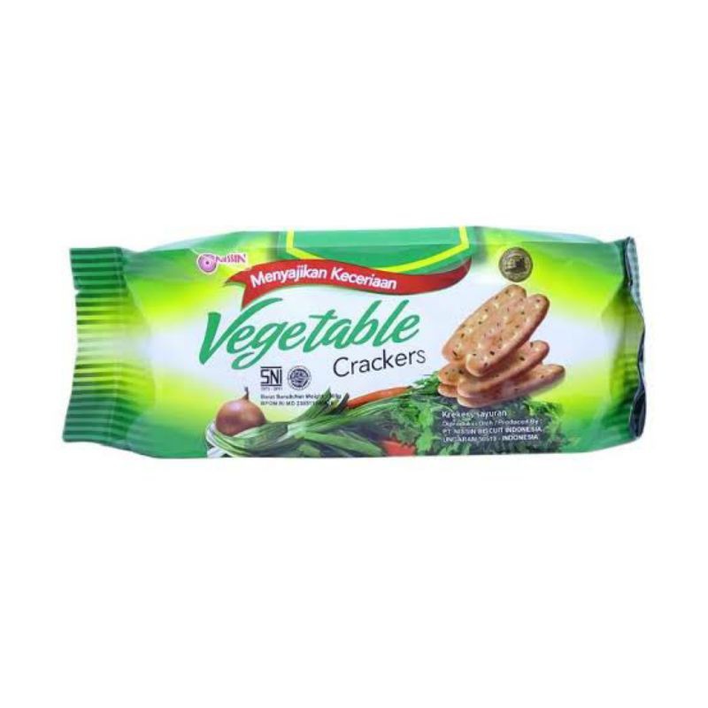 

Nissin Vegetable Crackers 160gram