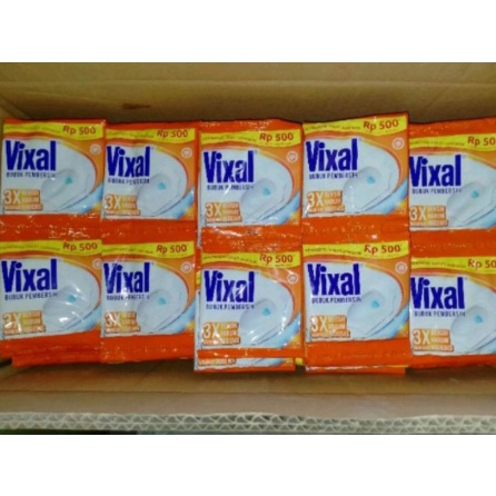 Vixal bubuk pembersih toilet  12 biji