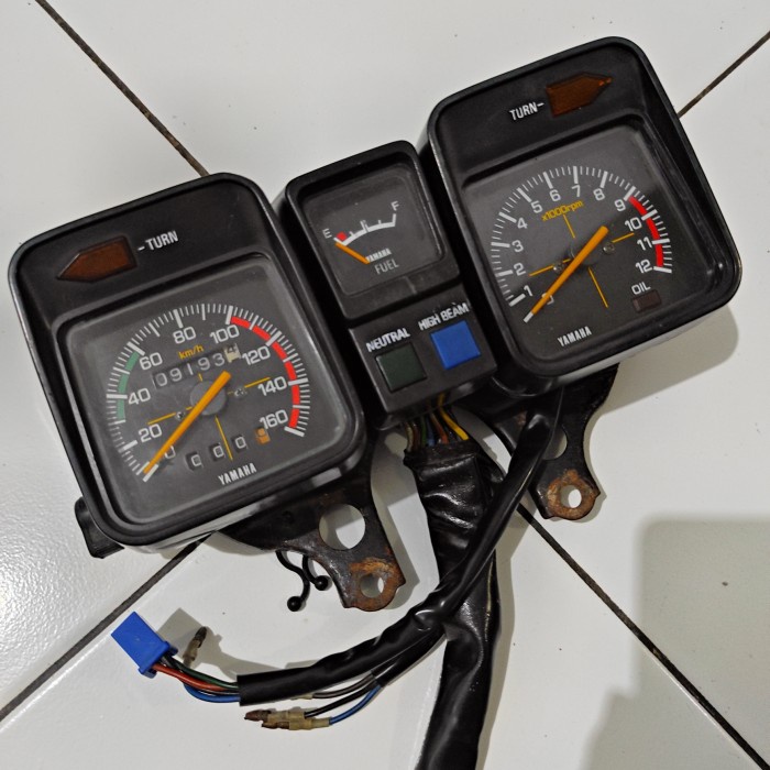 {duniastore} speedometer spidometer rx king cobra kotak lawas copotan original Murah