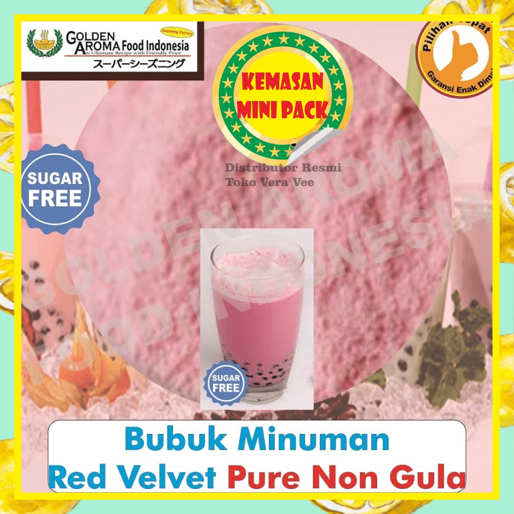 

Bubuk Minuman Rasa Red Velvet Non Gula 50Gr Minuman Powder Red Velvet Non Gula Bisa Kiloan Drinking Powder Kekinian Boba Aneka Instan Murah Enak Terbaik Halal Premium Distributor Toko Bukan 100Gr 100 Gram Javaland Verlin Plain