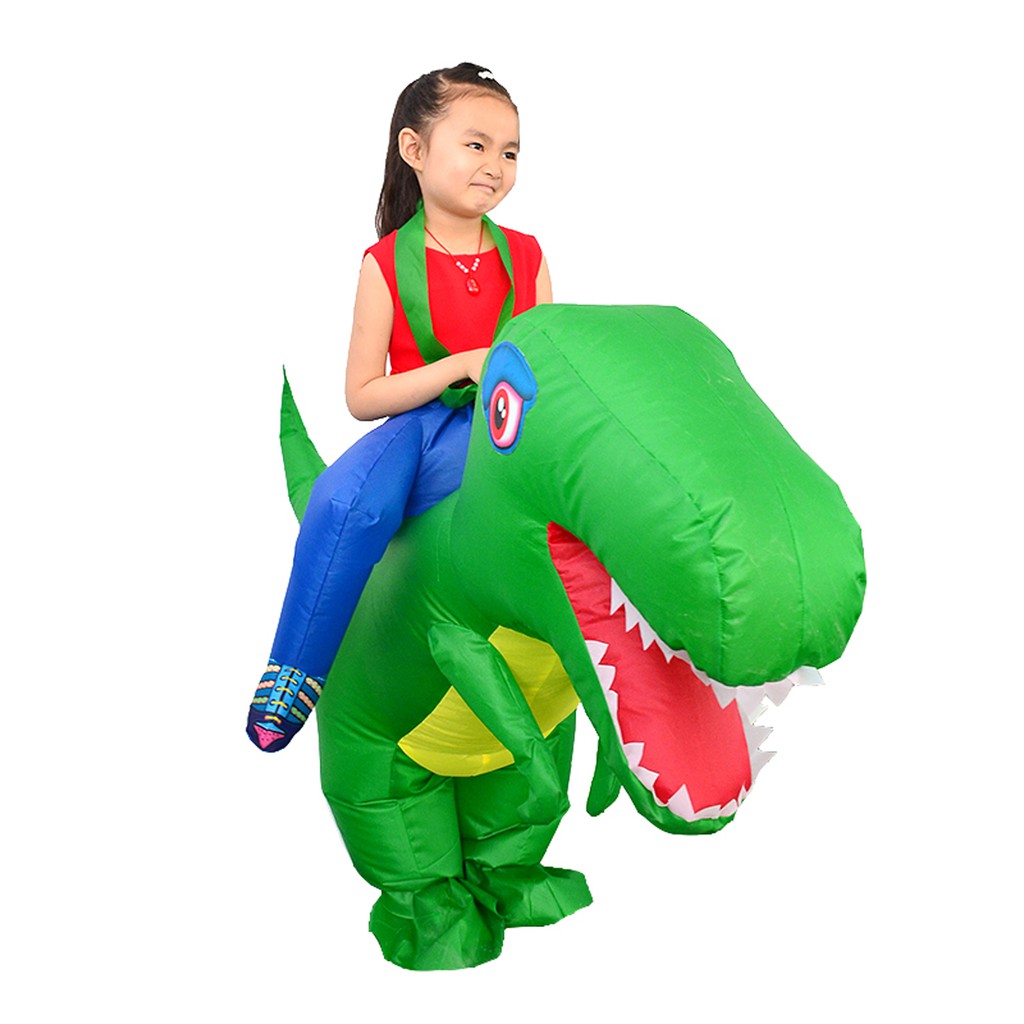 【Ready stock 】KOSTUM DINO  / Dinosaurus tiup/ kostum dinosaurus/ Dinosaurus/ pakaian anak-anak/ permainan kostum/ 2-7 tahun