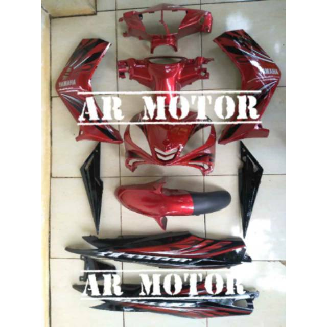 FULL BODY HALUS JUPITER MX OLD / LAMA PLUS STRIPING Cover Body Halus Jupiter Mx Lama Cover Body Kasa