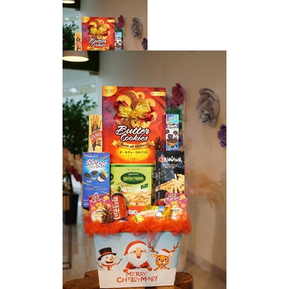 

PARCEL NATAL 002 - HAMPERS NATAL PARCEL MURAH CHRISTMAS PARCEL COOKIES BN51FV6C