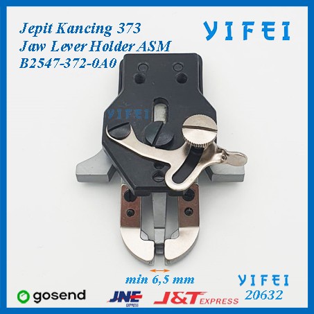 Jepit Kancing JUKI 373/Jaw Lever Holder ASM B2547-372-0A0 YIFEI-20632