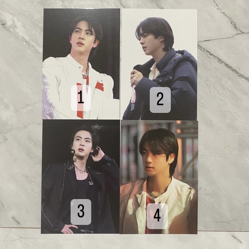 Jin Seokjin BTS Hybe Insight PTD mpc pc mini photocard   Permission To Dance Photocard : Behind The 