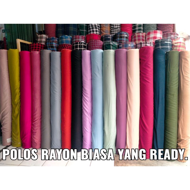 Rayon viscose premium  polos terima jasa jahit berbagai macam model baju