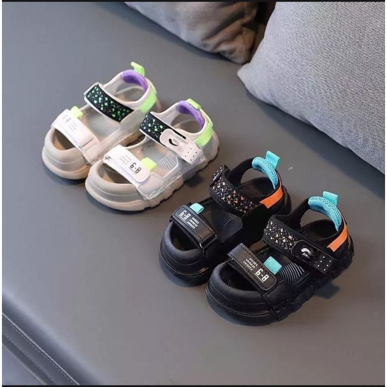 Sandal Anak Import Laki Laki dan Perempuan DASHING Sandal Anak Fashion Korea