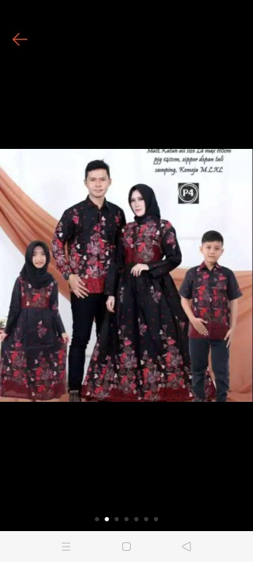 Batik Cauple Maura|padi|jaring|ayam| Ada Ukuran Jumbo.