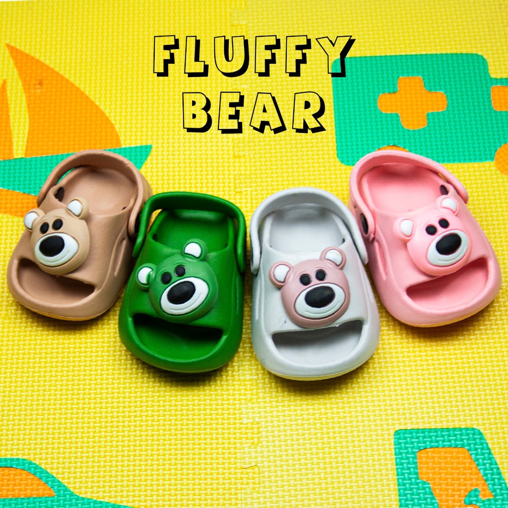 Sepatu Bayi Prewalker Let Model Bear Lucu 307 (19/24) / Sandal Let Anak