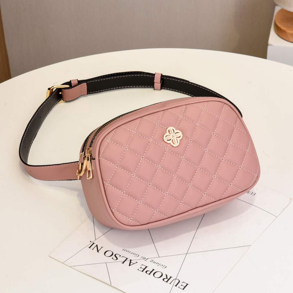 JK U3819 1KG MUAT 2PCS TAS WANITA SELEMPANG FASHION IMPORT