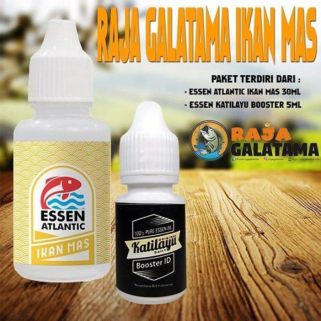 Paket Essen oplosan umpan Mancing Galatama Ikan Bawal, Ikan Mas, Lele dan Patin