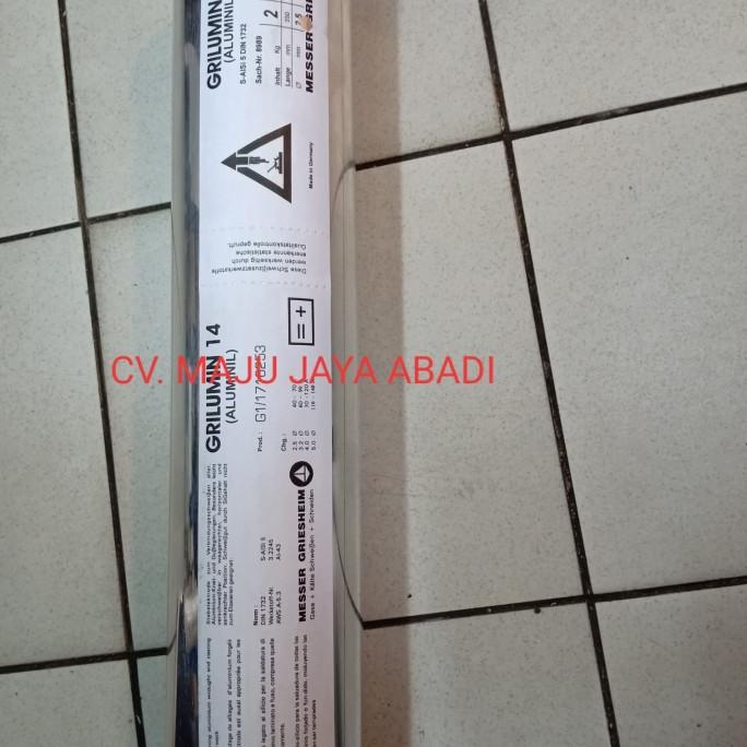 kawat las grilumin aluminium 2.5mm