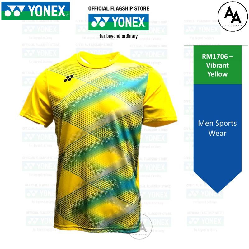 Yonex COC 1706 Men Shirt - Vibrant Yellow