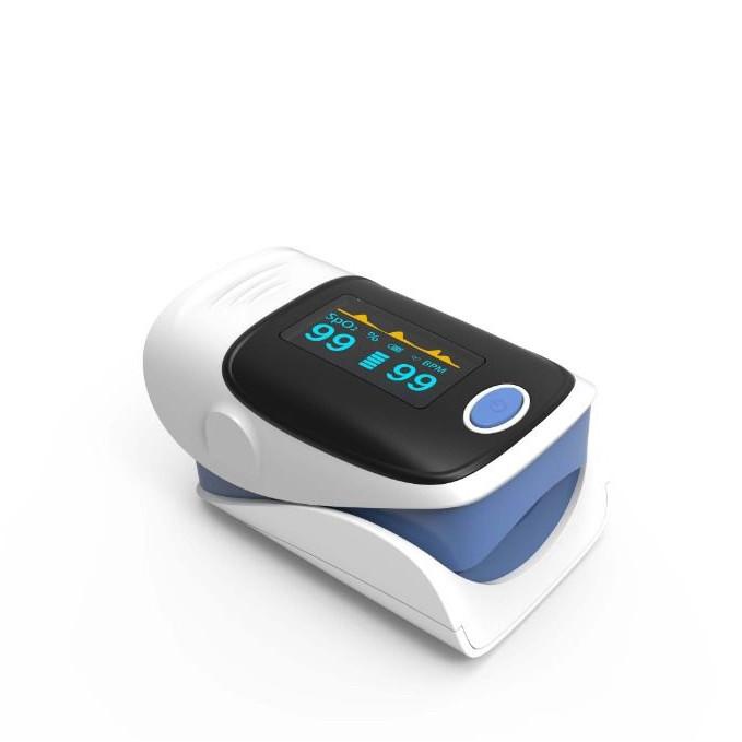 Pulse Oxymeter Oximeter Fingertip Oled Display Not Omron Onemed Termurah
