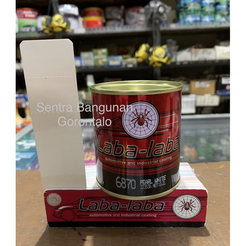 Cat Laba Laba pearl white putih mutiara LB6870