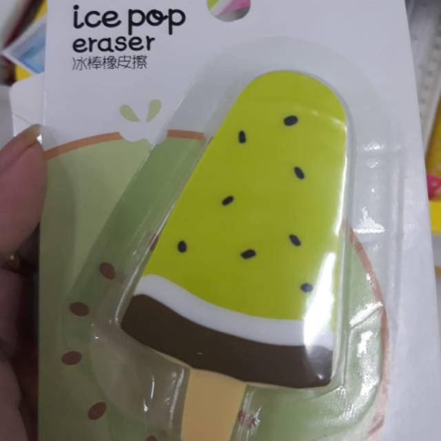 

Penghapus Pensil / Eraser Pencil Karakter Ice Pop