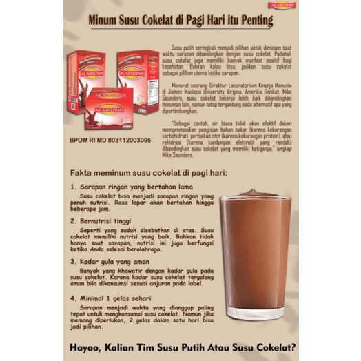 

susu kambing coklat al ashliyah tanpa bau