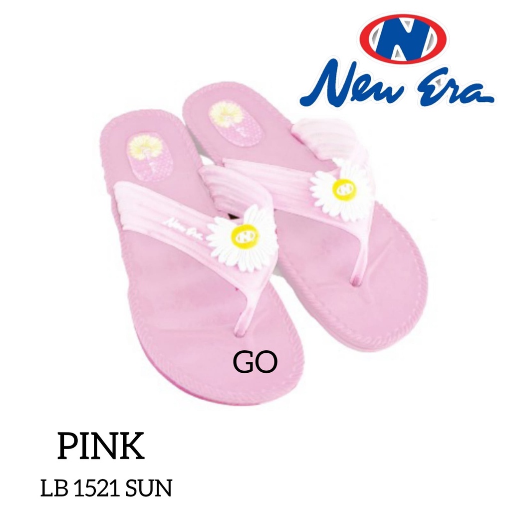 BB NEW ERA LB E 1521 SUN &amp; LB E 9010 Sandal Jepit Wanita Sendal Karet Original