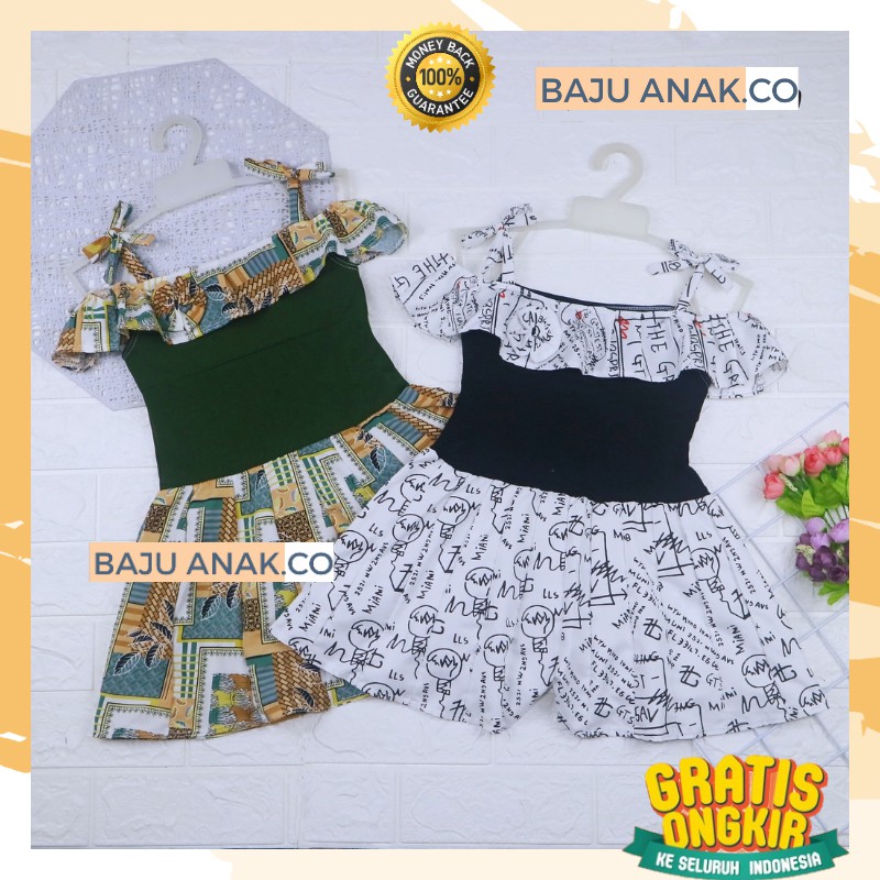 JUMPSUIT SWEETY BAYI-4 THN JUMPSUIT ANAK GAUN PESTA ANAK PEREMPUAN DRESS ANAK PEREMPUAN IMPORT MURAH