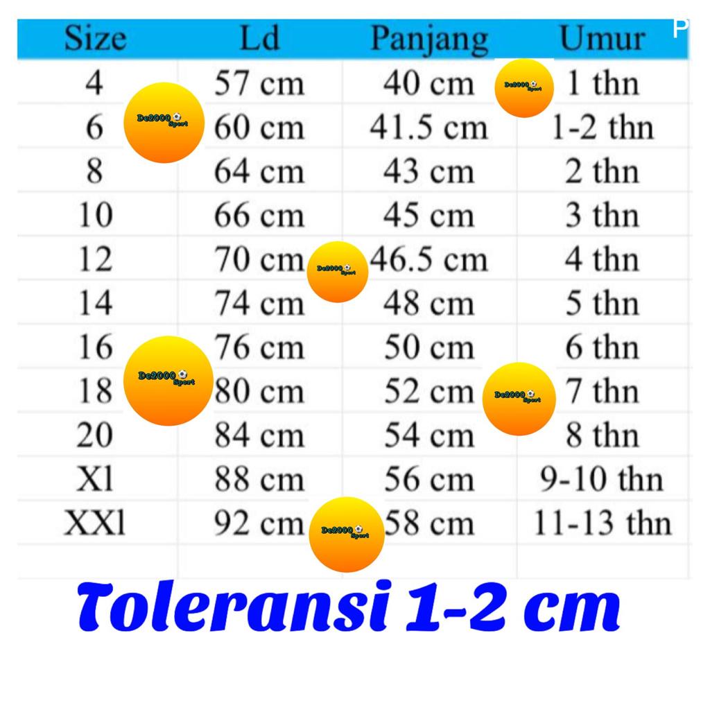 setelan baju bola anak/baju bola anak termurah/baju bola anak laki laki/jersey bola anak terbaru