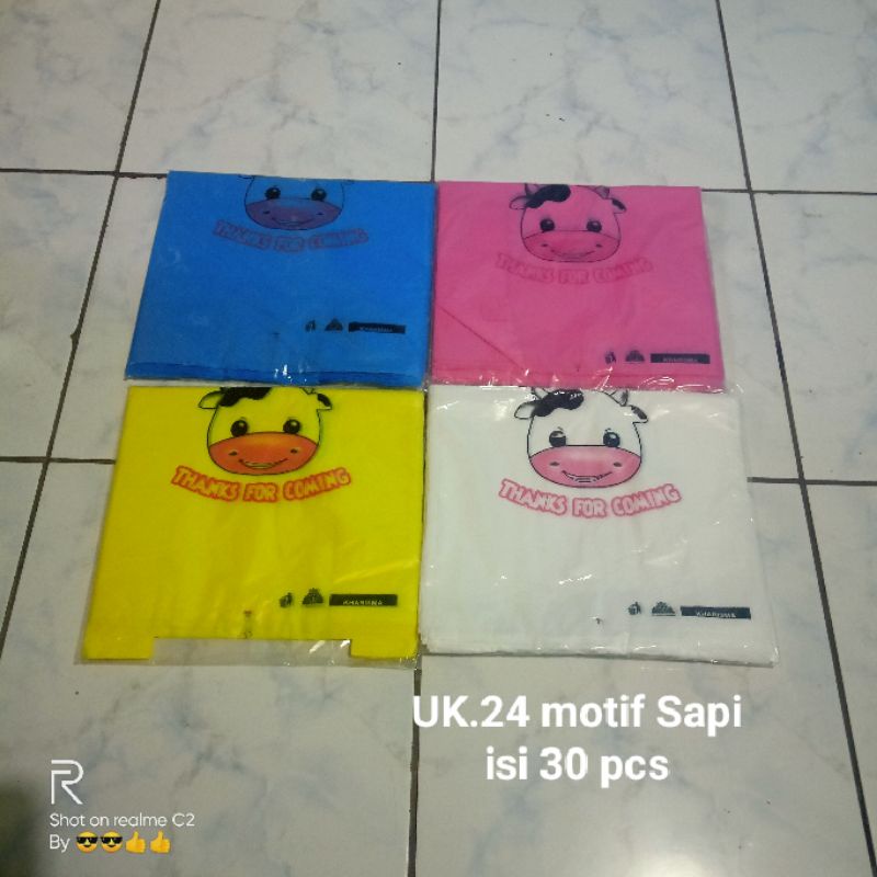plastik olshop motif sapi