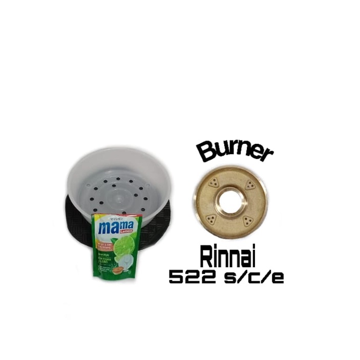 Steamer Kukusan Magic com 1,8 Liter 22,5 Cm Sarangan Magic com + Burner Kompor Gas Rinnai + GRATIS 1