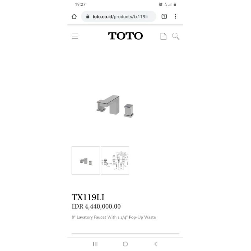 TOTO TX 119 LI