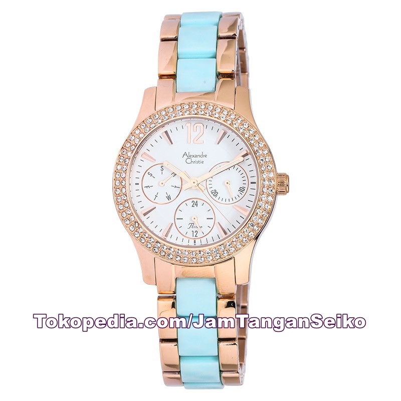 Jam Tangan Wanita Alexandre Christie AC 2608 BF BRGSLGN Stainless