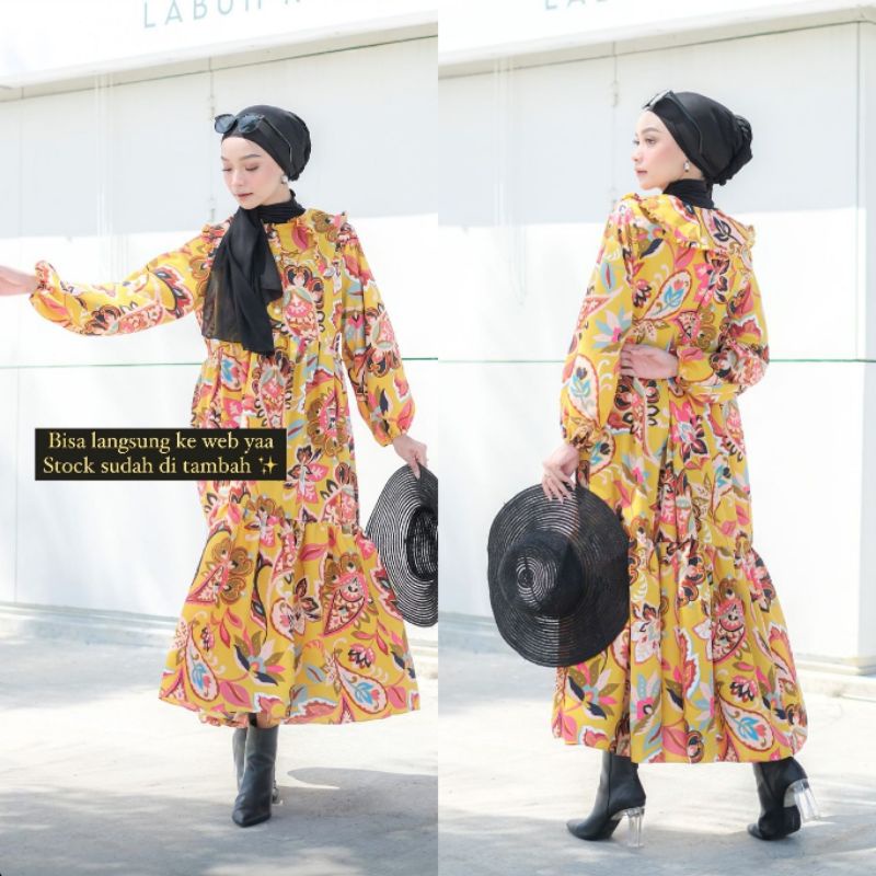 Yurie Theana Tunic Lucie Blouse Dress Lime Flower Levina Lexy Xena IT'S Intalicious