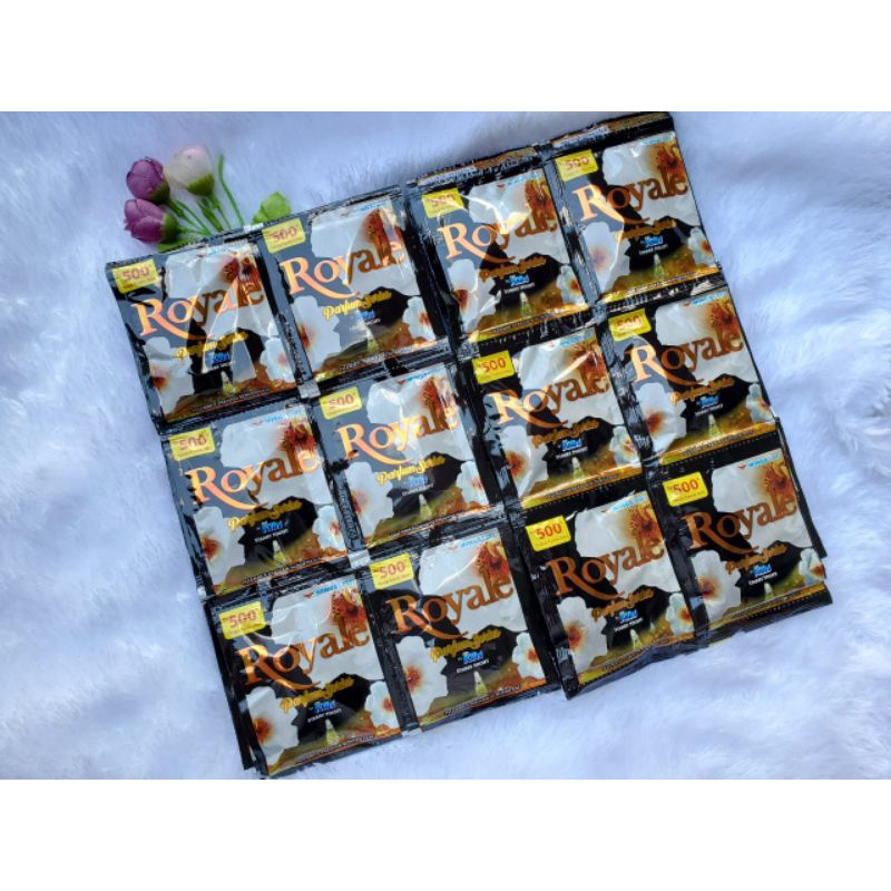 Royale pewangi pakaian putih 48 sachet