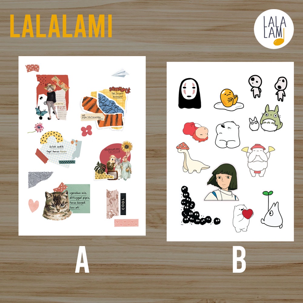 

Stiker Aesthetic, Stiker Jurnal, Stiker Lucu Gibli, Stiker Noface