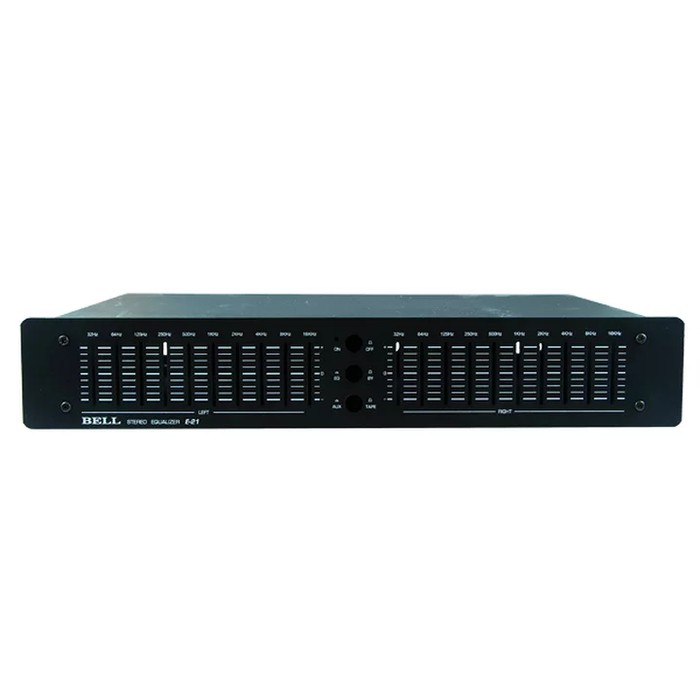 BOX EQUALIZER 20 CHANNEL TIPE E21 BOX EQUALISER E 21 BELL BGR BOKS EKUALISER BELL STEREO 20 CHANEL