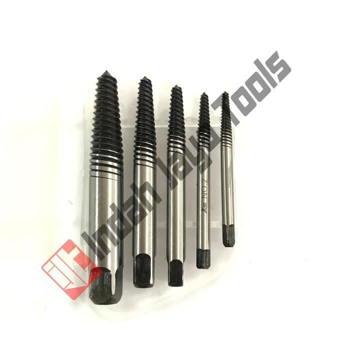 Diskon Screw Extractor Set 5Pc K55 - Tap Balik Kualitas Baik
