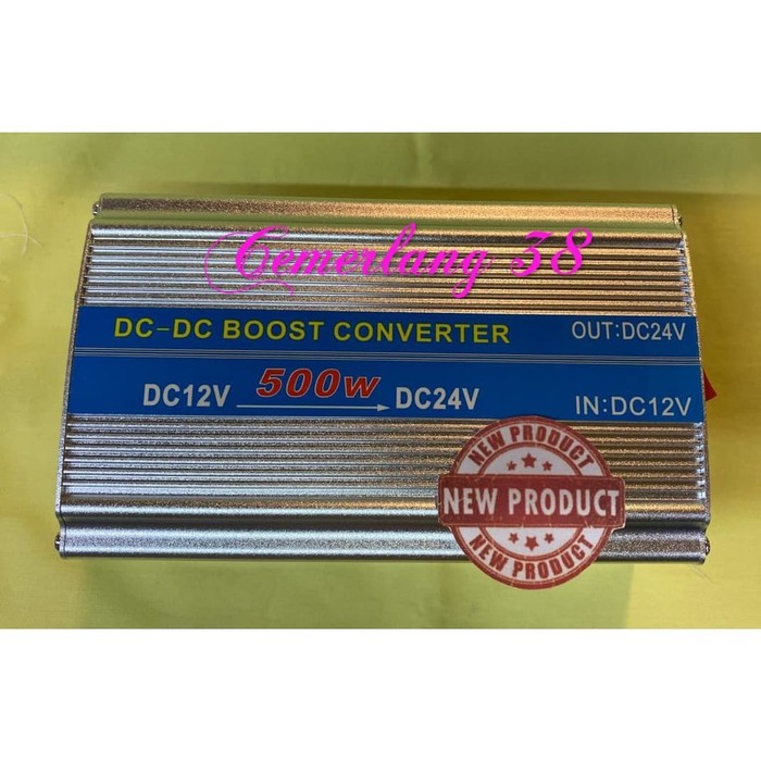 Step Up 12V - 24V 500W DC DC Converter 12 V to 24 V 20 A 500 Watt