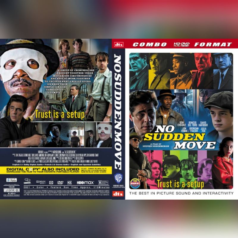 Kaset Film NO SUDDEN MOVE(2021)