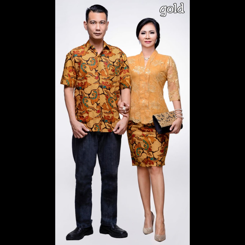 Batik couple modern keluarga terbaru 2020 brokat kopel cople kople sarimbit rosita brukat tosca