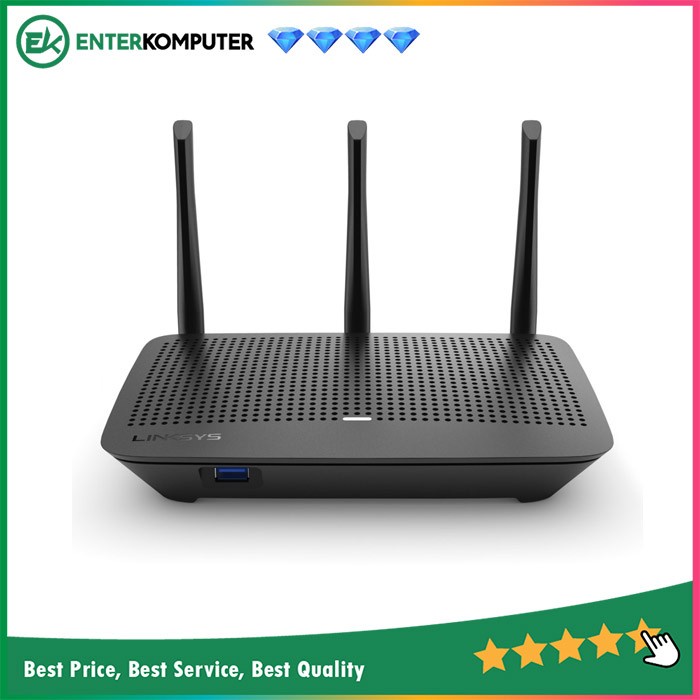 Linksys AC1900 Dual-Band MAX-STREAM WiFi 5 Router - EA7500S-AH