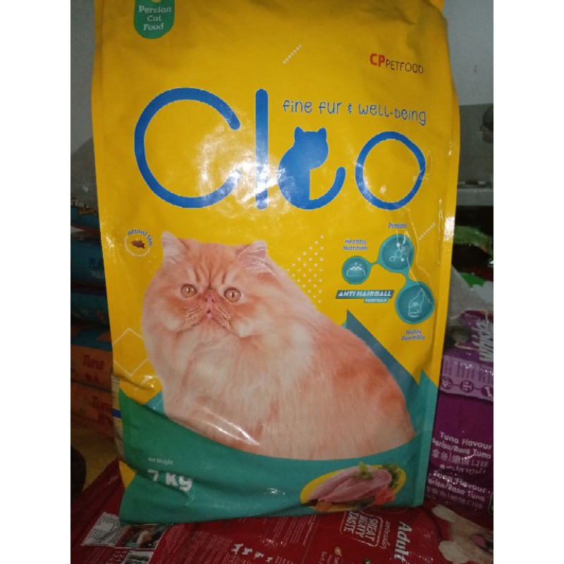 CLEO persian Adult dewasa 7 kg / makanan kucing cleo untuk perawatan bulu