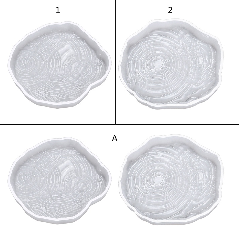 Siy Cetakan Resin Epoksi Uv Bentuk Riak Kreatif Bahan Silikon
