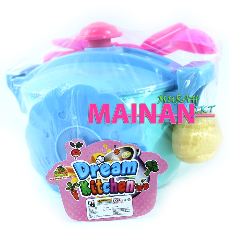 MAINANKEI MAINAN ANAK MURAH PRESCO OCT2023 MAINAN ANAK DREAM KITCHEN ALAT MASAK PRESCO DAGING