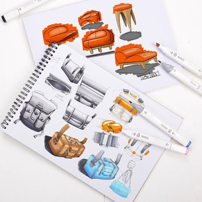 

34 Lembar Kertas A3/A4/A5 Profesional Untuk Menggambar/Sketsa Store_Tutut
