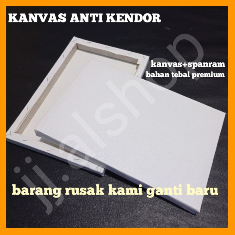  Kanvas  lukis  30 x 40cm canvas  bisa COD alat Menggambar 