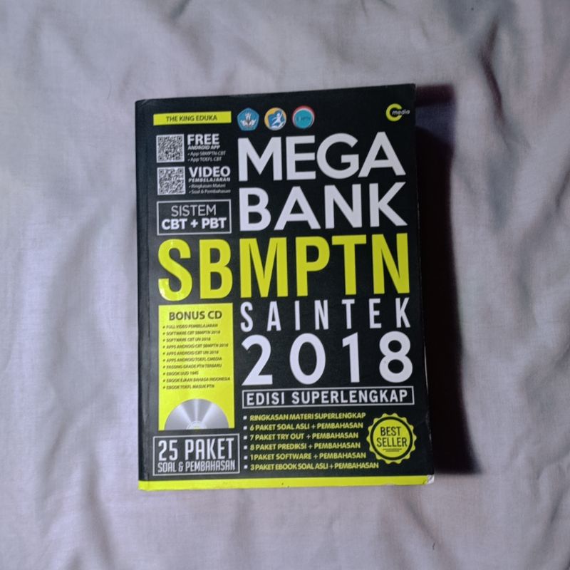 [PRELOVED] MEGA BANK SBMPTN SAINTEK 2018