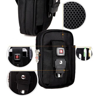 Case tas pinggang hp ukuran lengkap 4 5 6 7 inch outdoor sport hiking armband
